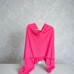 Lou Lou & Company Pink Poncho
